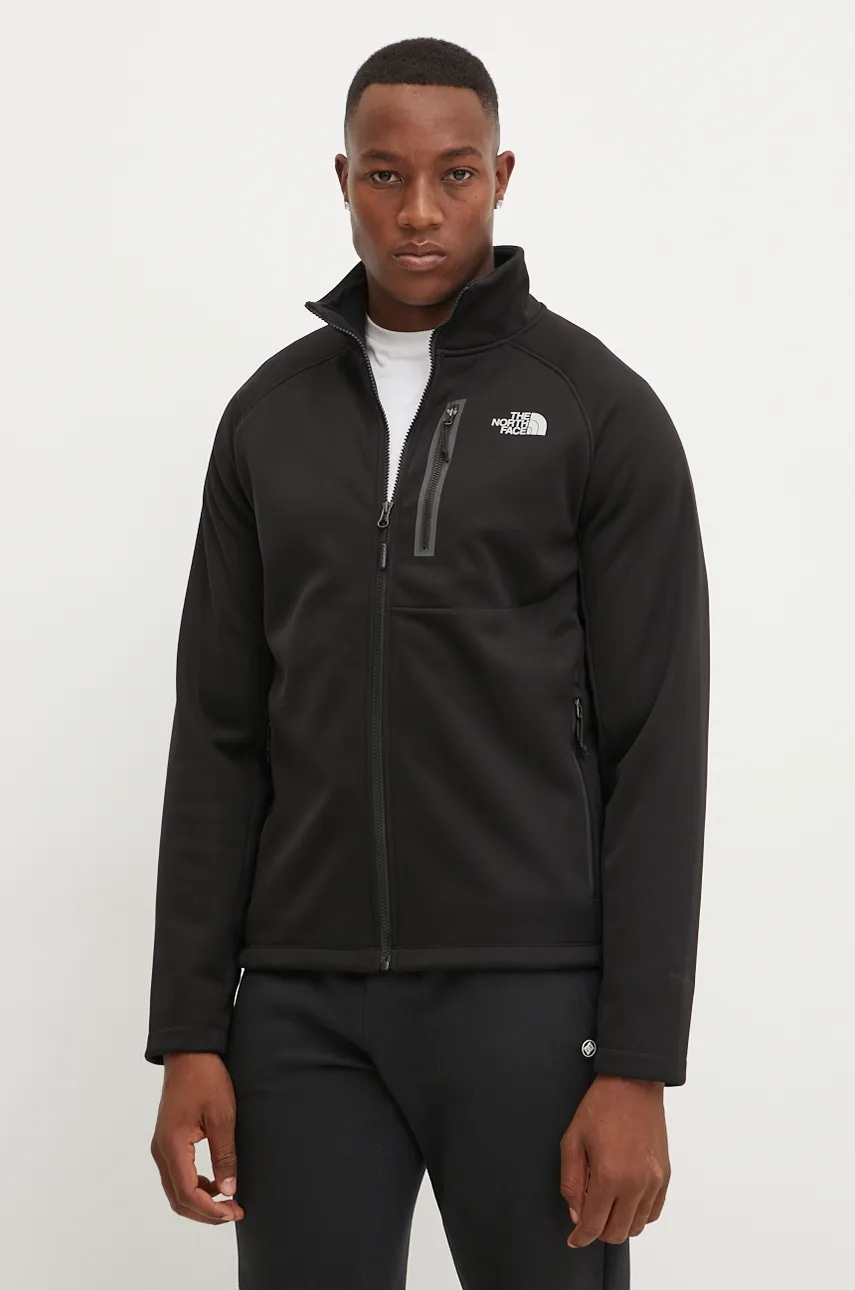 Αθλητικό μπουφάν The North Face Canyonlands χρώμα: μαύρο, NF0A3BRH4H01