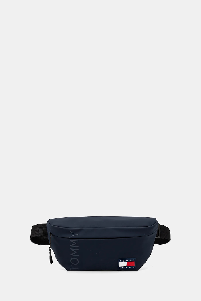 Τσάντα φάκελος Tommy Jeans χρώμα: ναυτικό μπλε, AM0AM13273