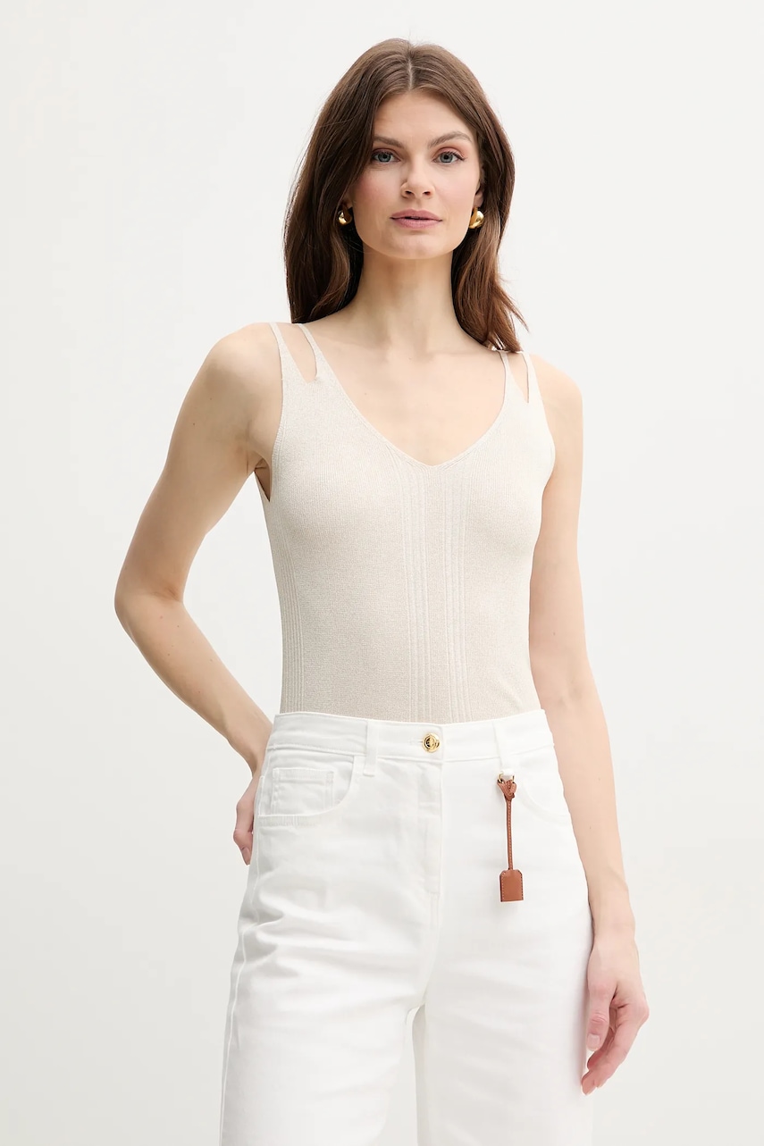 Top Marella Emme by Marella χρώμα: μπεζ, 2515361091200