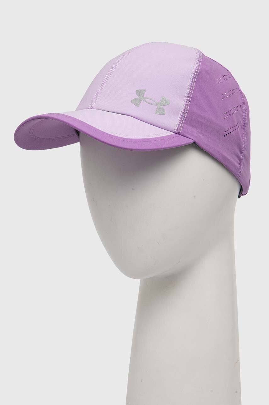 Καπέλο Under Armour Iso Chill Launch χρώμα: μοβ