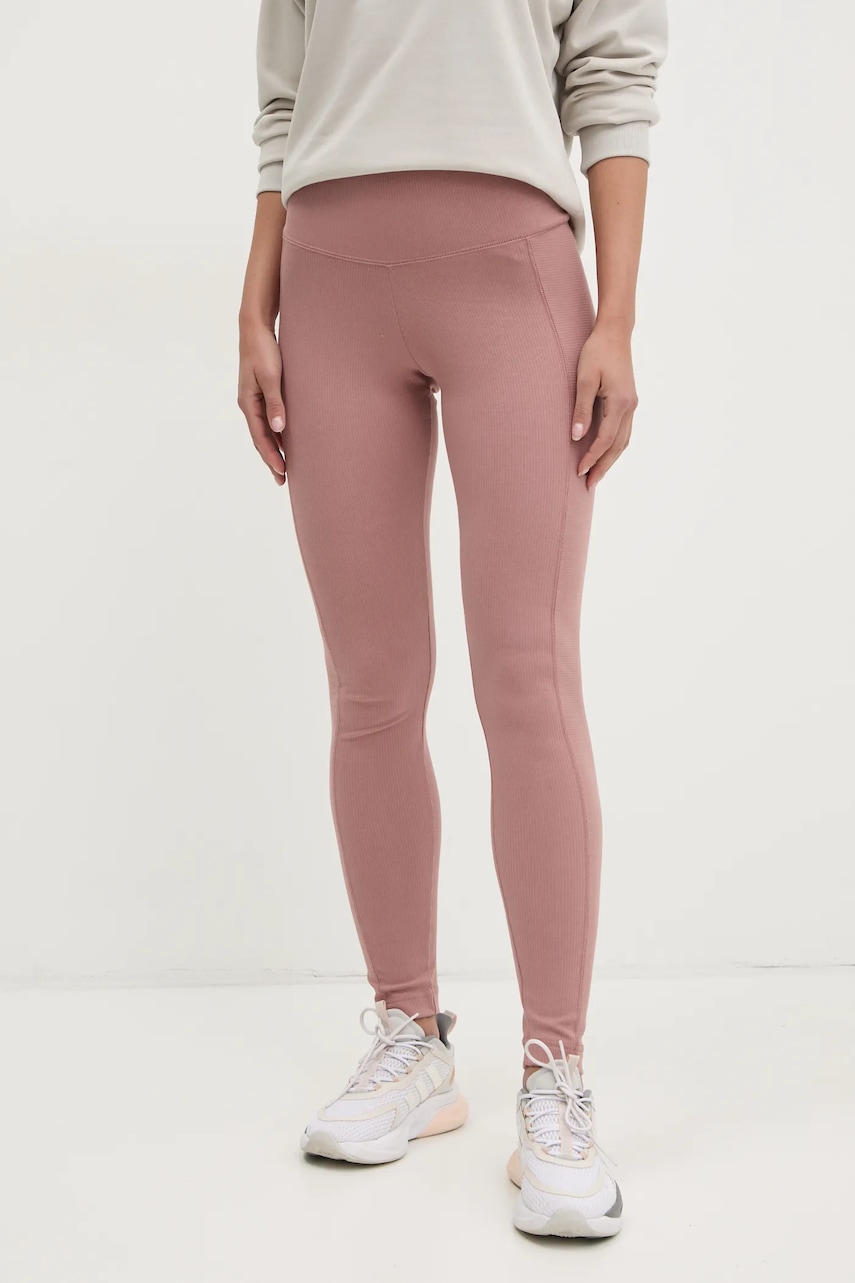 Κολάν adidas ALL SZN RIB χρώμα: ροζ, JJ1246