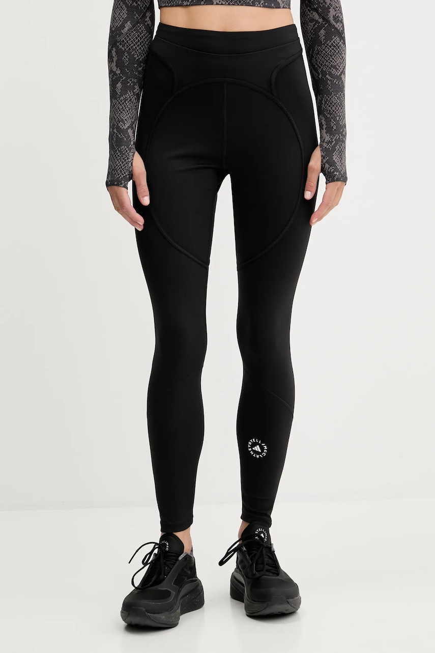 Κολάν προπόνησης adidas by Stella McCartney TruePurpose χρώμα: μαύρο, JW4557