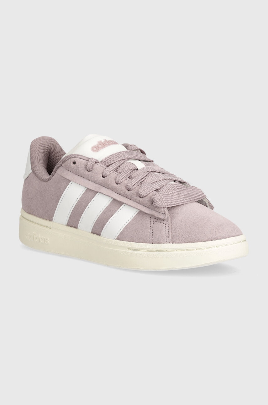 Αθλητικά adidas Grand Court Alpha χρώμα: μοβ, IH3848