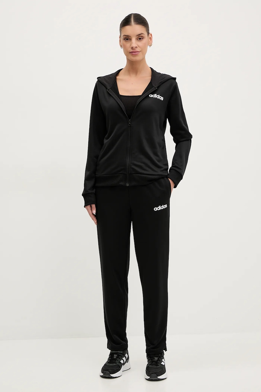 Φόρμα adidas LINEAR TS χρώμα: μαύρο, JD2695