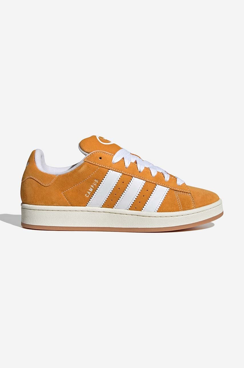 Σουέτ αθλητικά παπούτσια adidas Originals Campus 00S χρώμα: κίτρινο