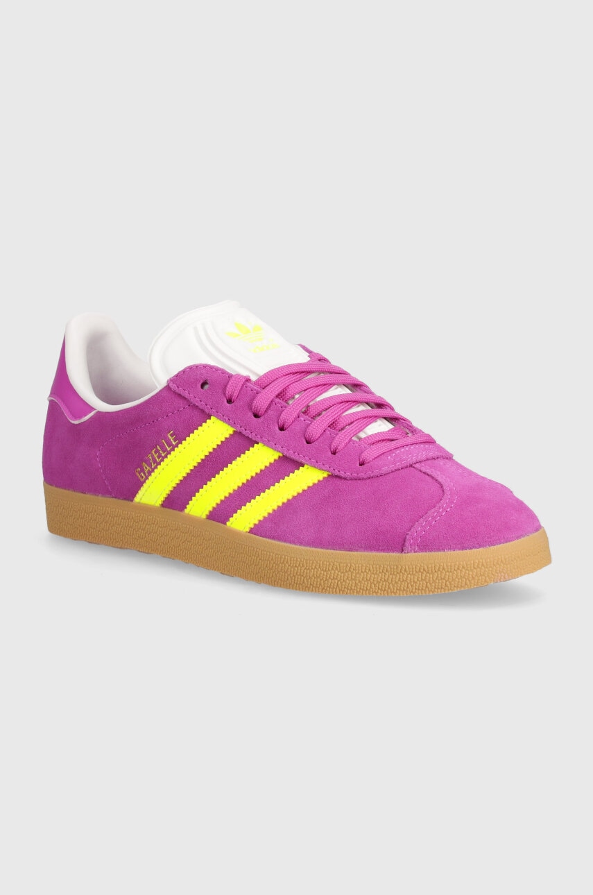 Αθλητικά adidas Originals Gazelle χρώμα: μοβ, JI1373