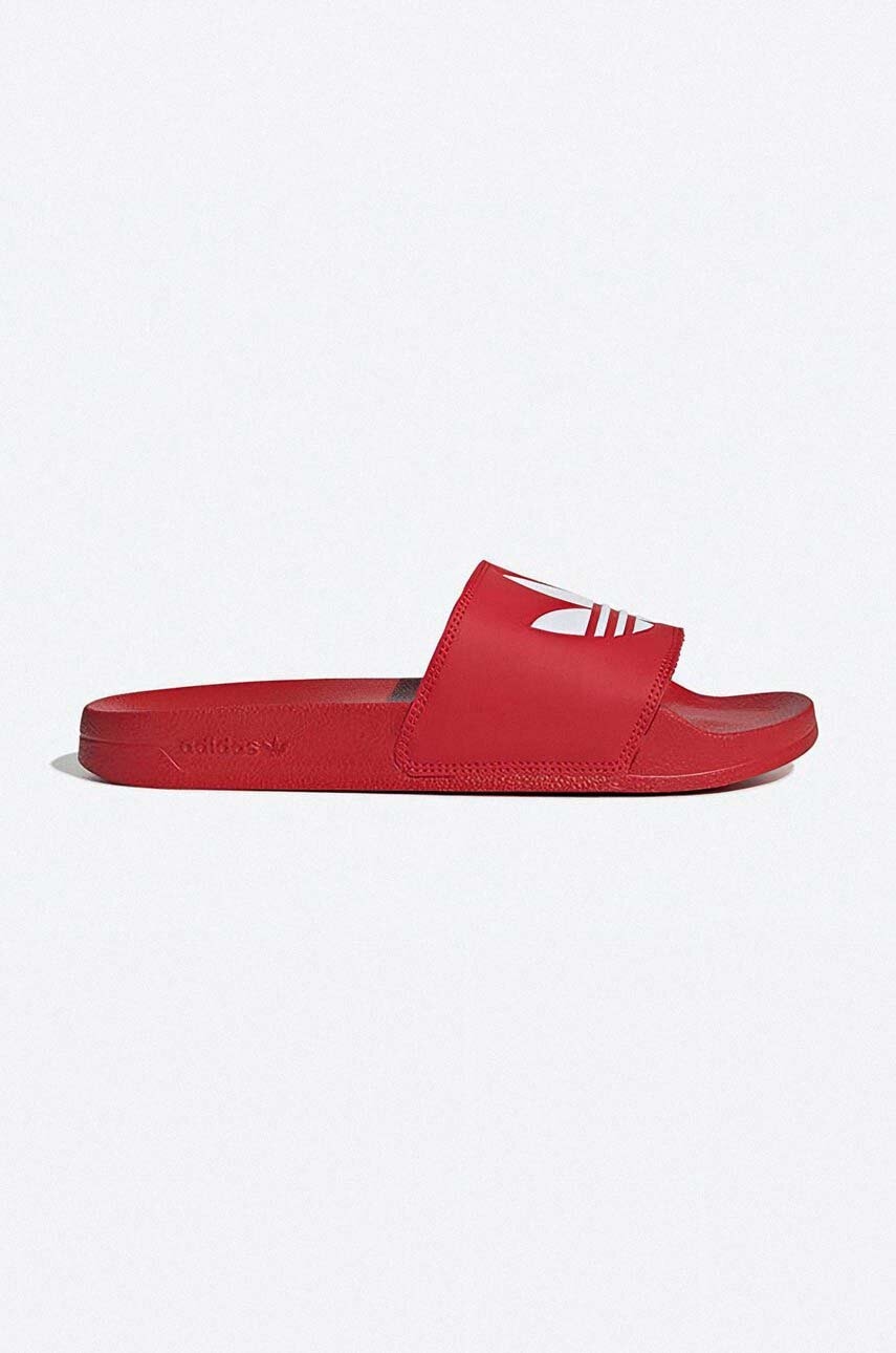 Παντόφλες adidas Originals Klapki adidas Originals Adilette FU8296 χρώμα: κόκκινο