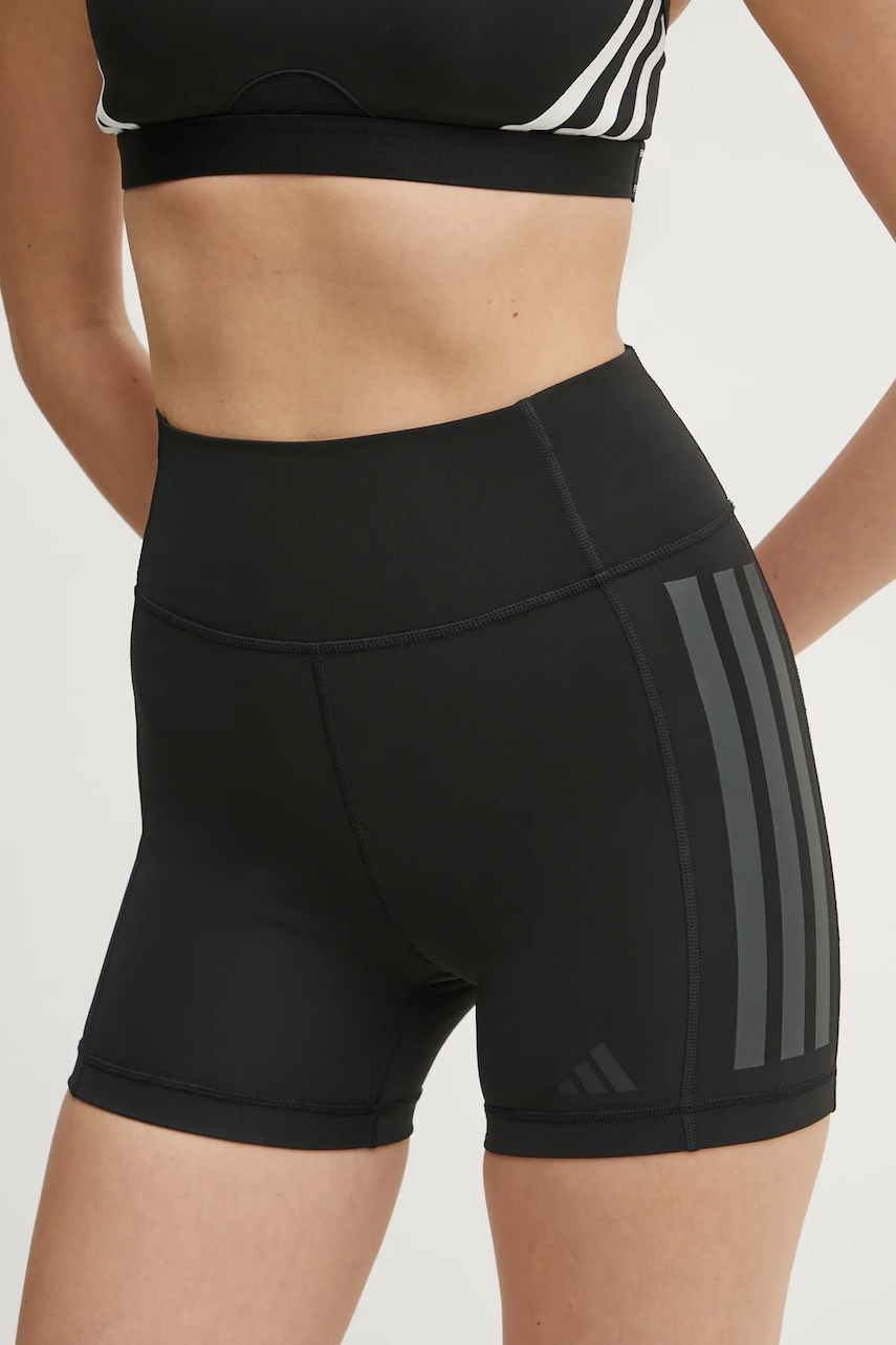 Σορτς προπόνησης adidas Performance Optime χρώμα: μαύρο, JG6144
