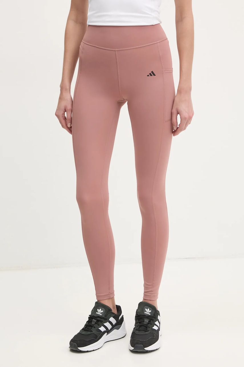 Κολάν προπόνησης adidas Performance Optime χρώμα: ροζ, JI8379