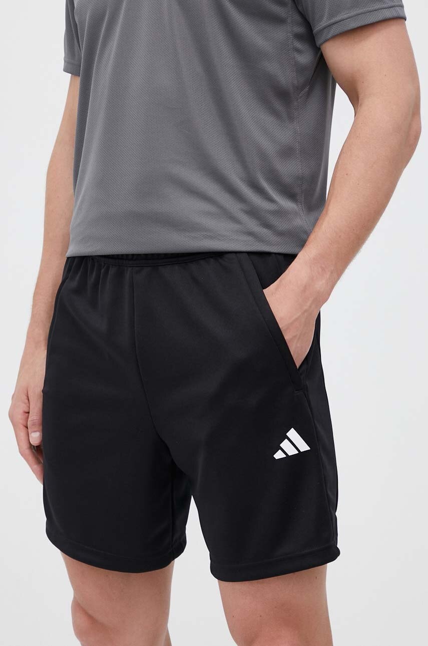 Σορτς προπόνησης adidas Performance Train Essentials Train Essentials χρώμα: μαύρο IL3431 IB8161