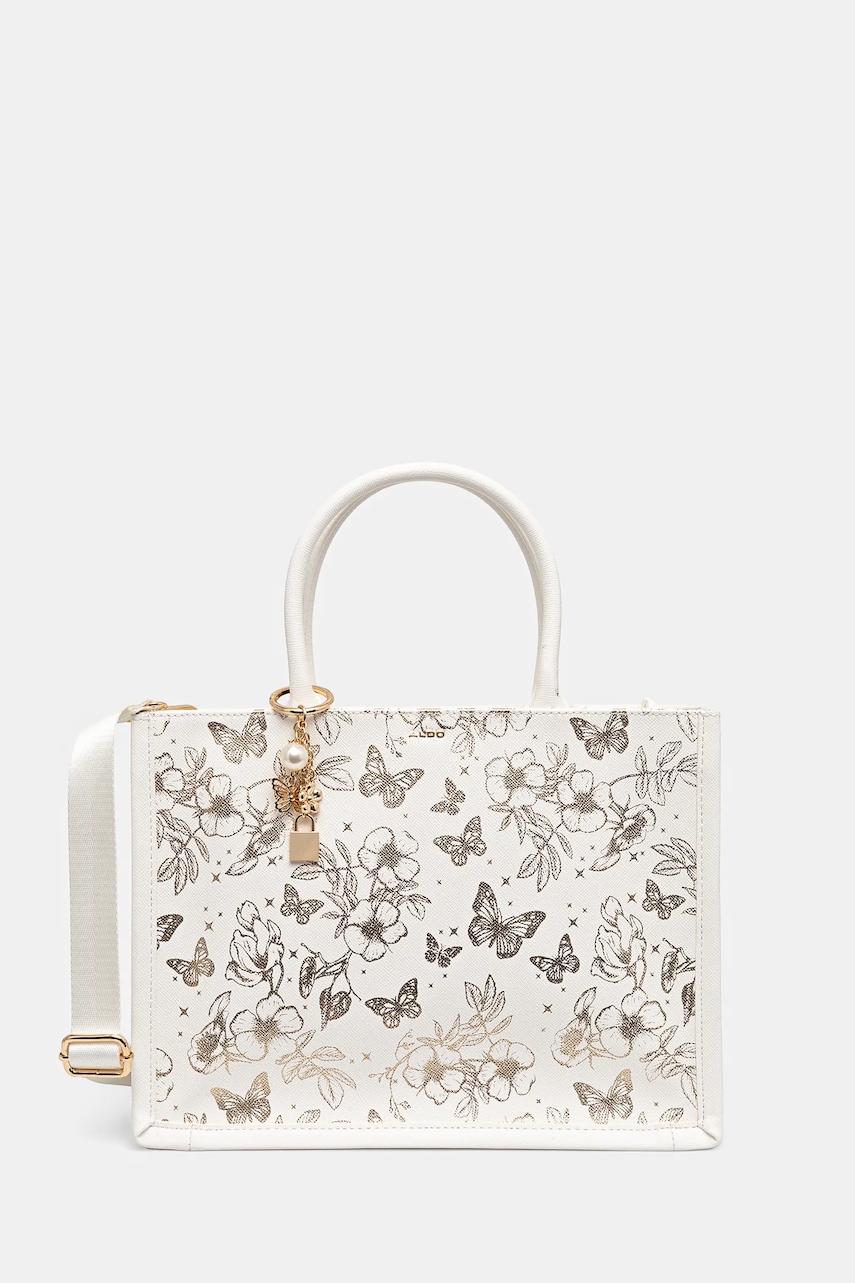 Τσάντα Aldo FLORENCY χρώμα: μπεζ, 13933711