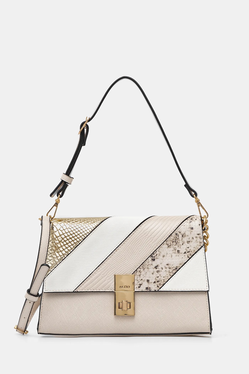 Τσάντα Aldo GAVANANDAR χρώμα: μπεζ, 13989248