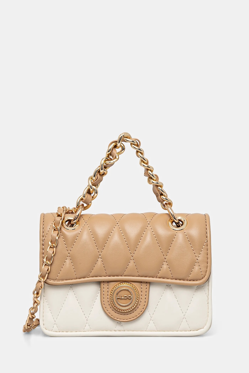 Τσάντα Aldo LOUBELLA χρώμα: μπεζ, 13933709