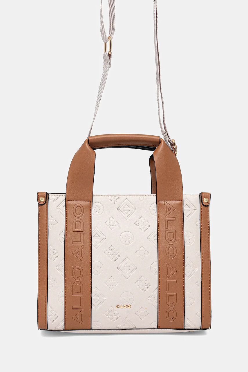 Τσάντα Aldo QIANWAN χρώμα: μπεζ, 13989290