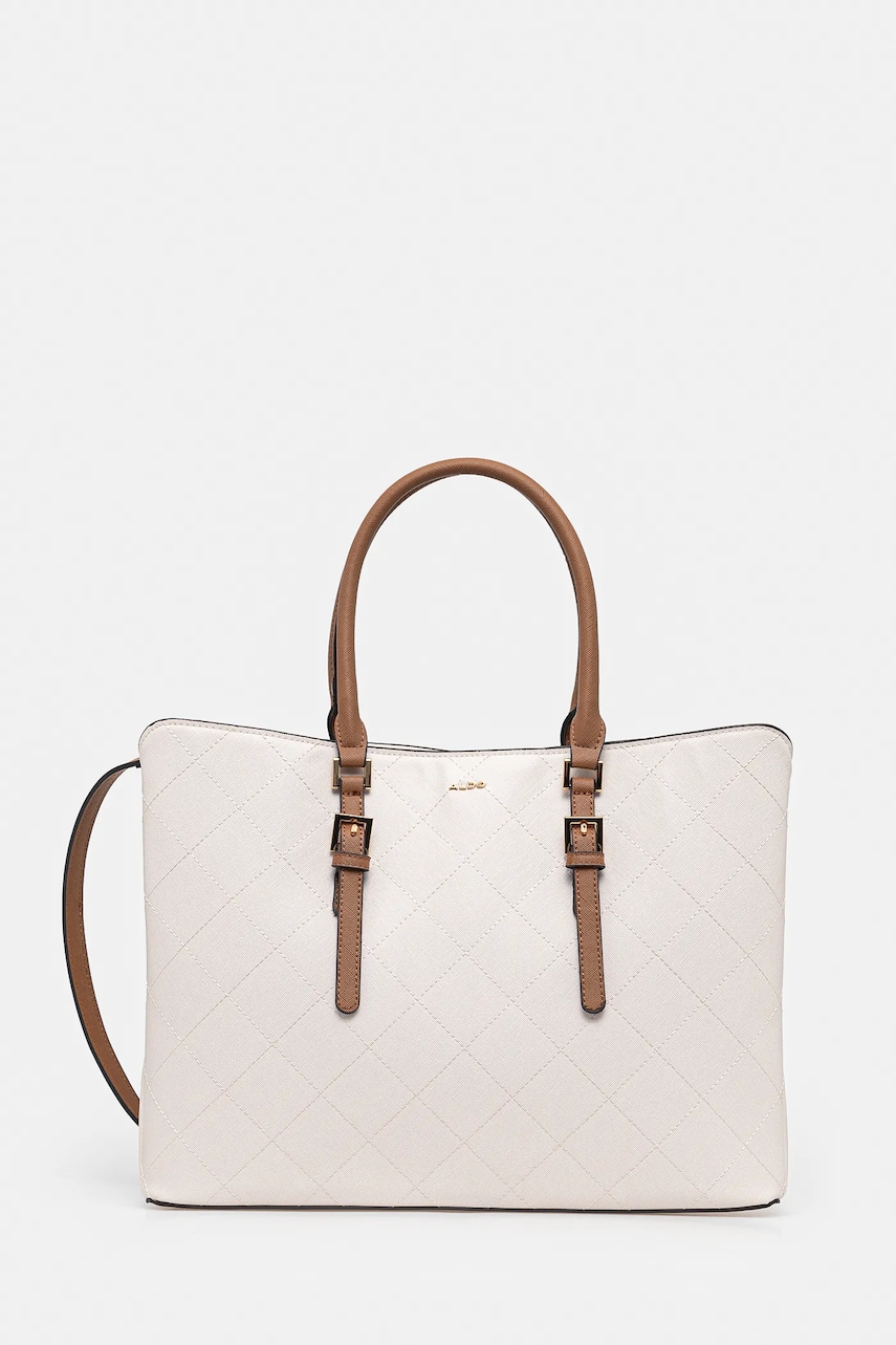 Τσάντα Aldo TARANDI χρώμα: μπεζ, 13933785
