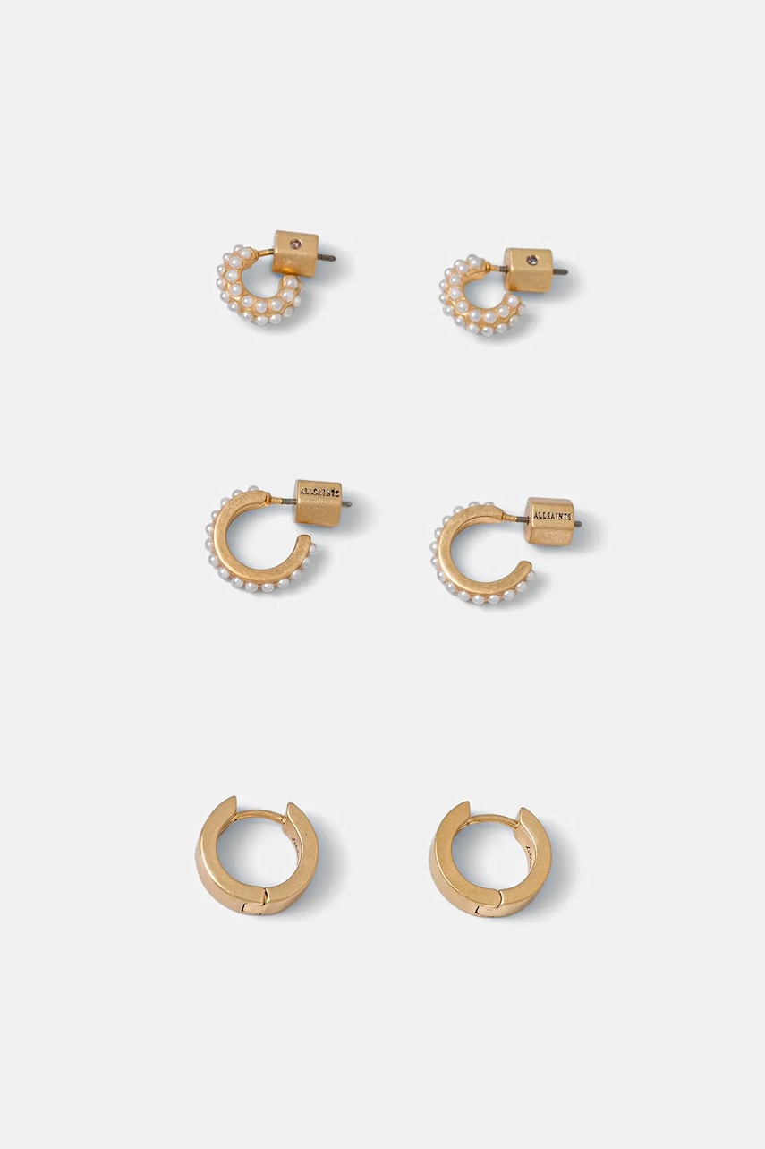 Σκουλαρίκια AllSaints 3-pack 37527051BRS711