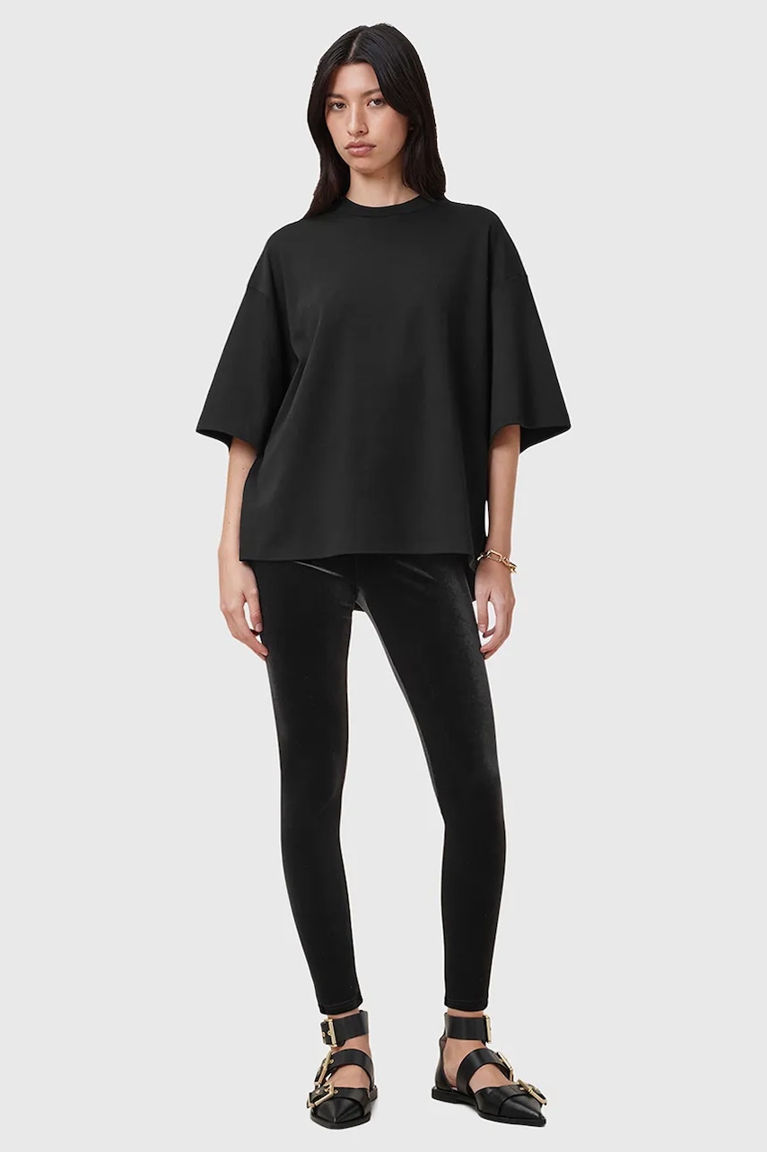 Κολάν AllSaints CORA χρώμα: μαύρο, W006TZ