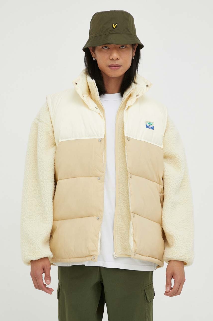 Αμάνικο μπουφάν American Vintage χρώμα: μπεζ