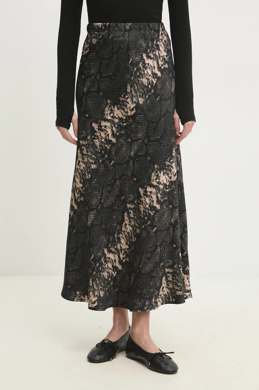 Φούστα Answear.LAB χρώμα: πράσινο