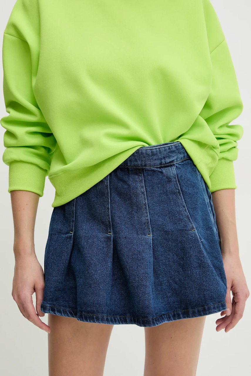 Τζιν φούστα Answear.LAB χρώμα: μπλε