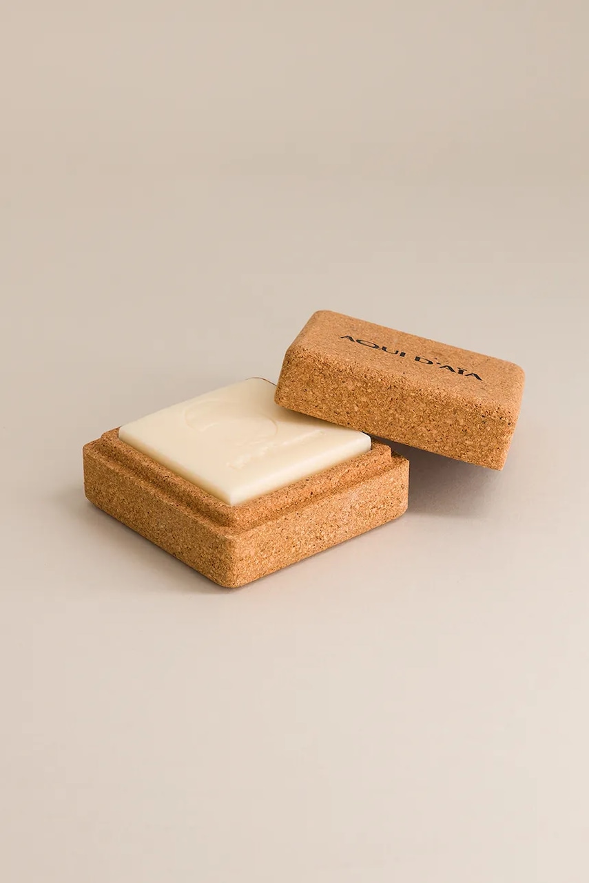 Θήκη σαπουνιού Aqui d'Aia Cork box χρώμα: πολύχρωμο