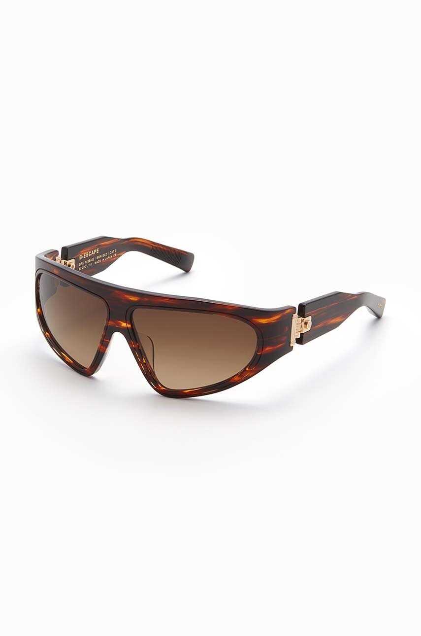 Γυαλιά ηλίου Balmain B - ESCAPE χρώμα: καφέ, BPS-143B