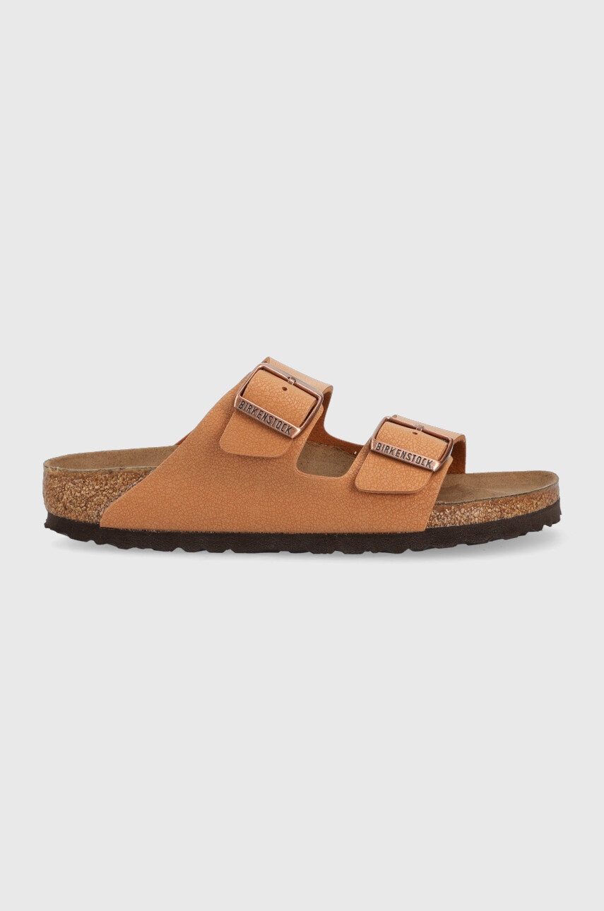 Παντόφλες Birkenstock Arizona χρώμα: καφέ, 1025046