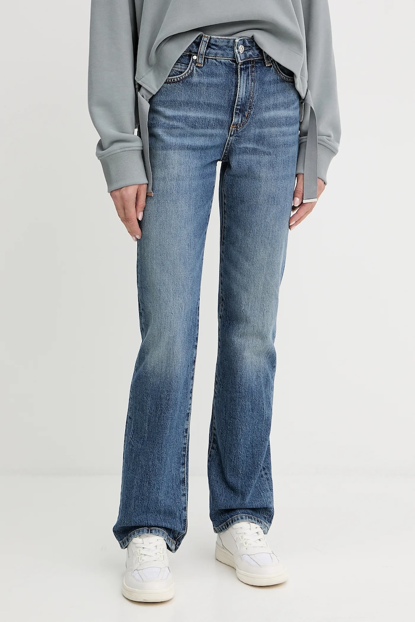 Τζιν παντελόνι BOSS χρώμα: ναυτικό μπλε, 50545113