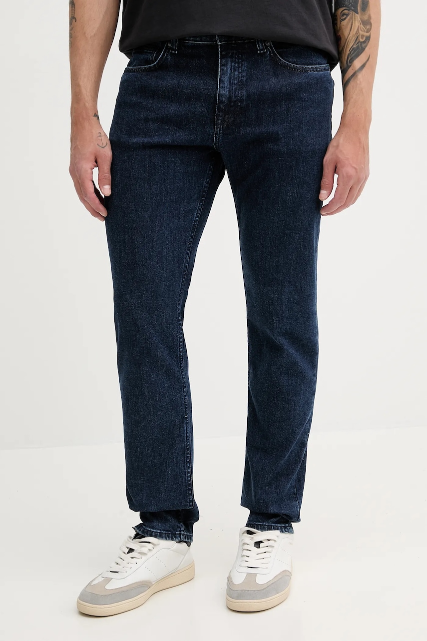 Τζιν παντελόνι BOSS Orange χρώμα: ναυτικό μπλε, 50544630