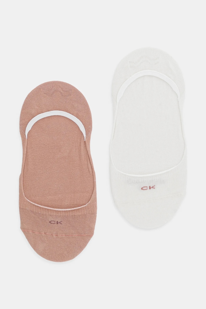 Κάλτσες Calvin Klein 2-pack χρώμα: ροζ, 701218767