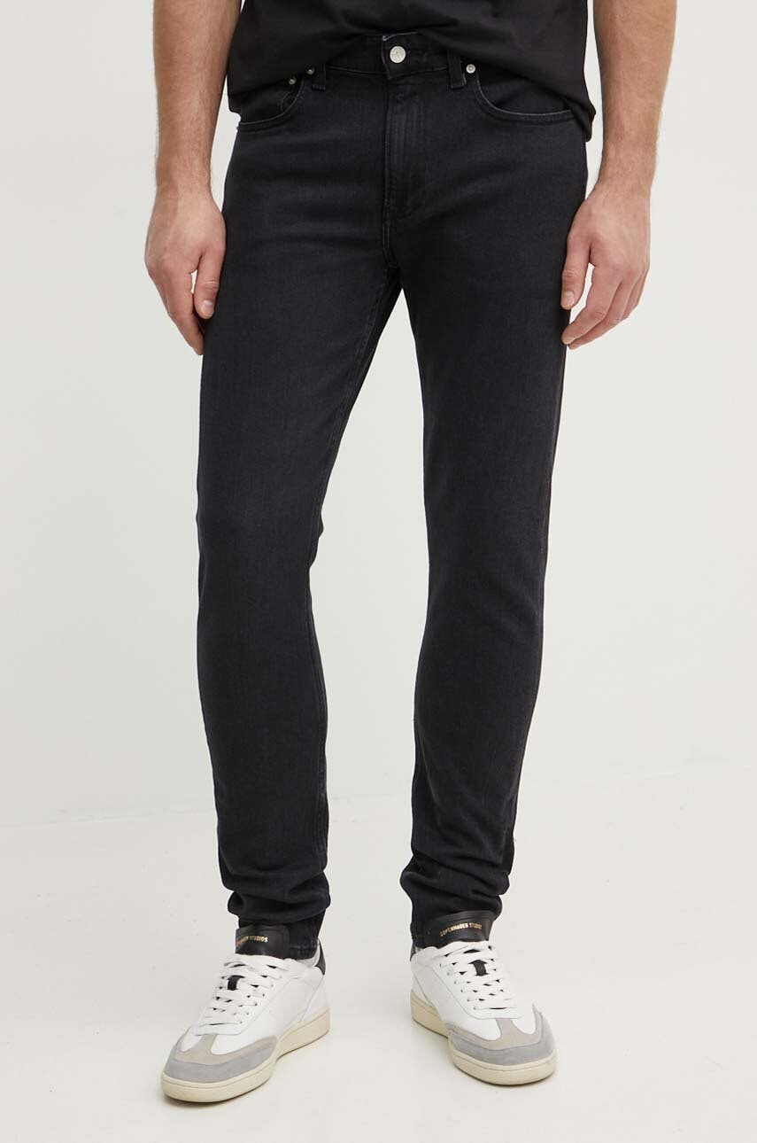Τζιν παντελόνι Calvin Klein Jeans χρώμα: μαύρο, J30J323689