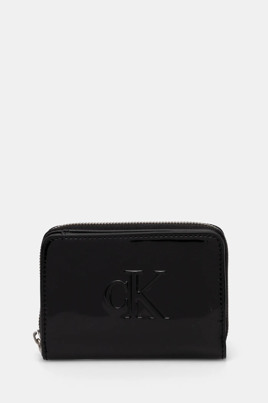 Πορτοφόλι Calvin Klein Jeans χρώμα: μαύρο, K60K613059