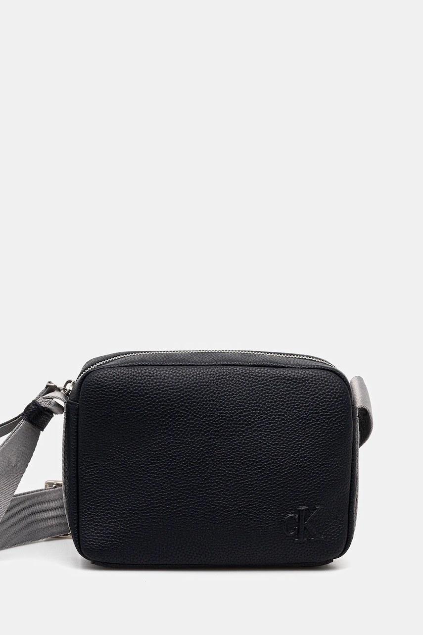 Τσάντα Calvin Klein Jeans χρώμα: μαύρο, LV04G3081G