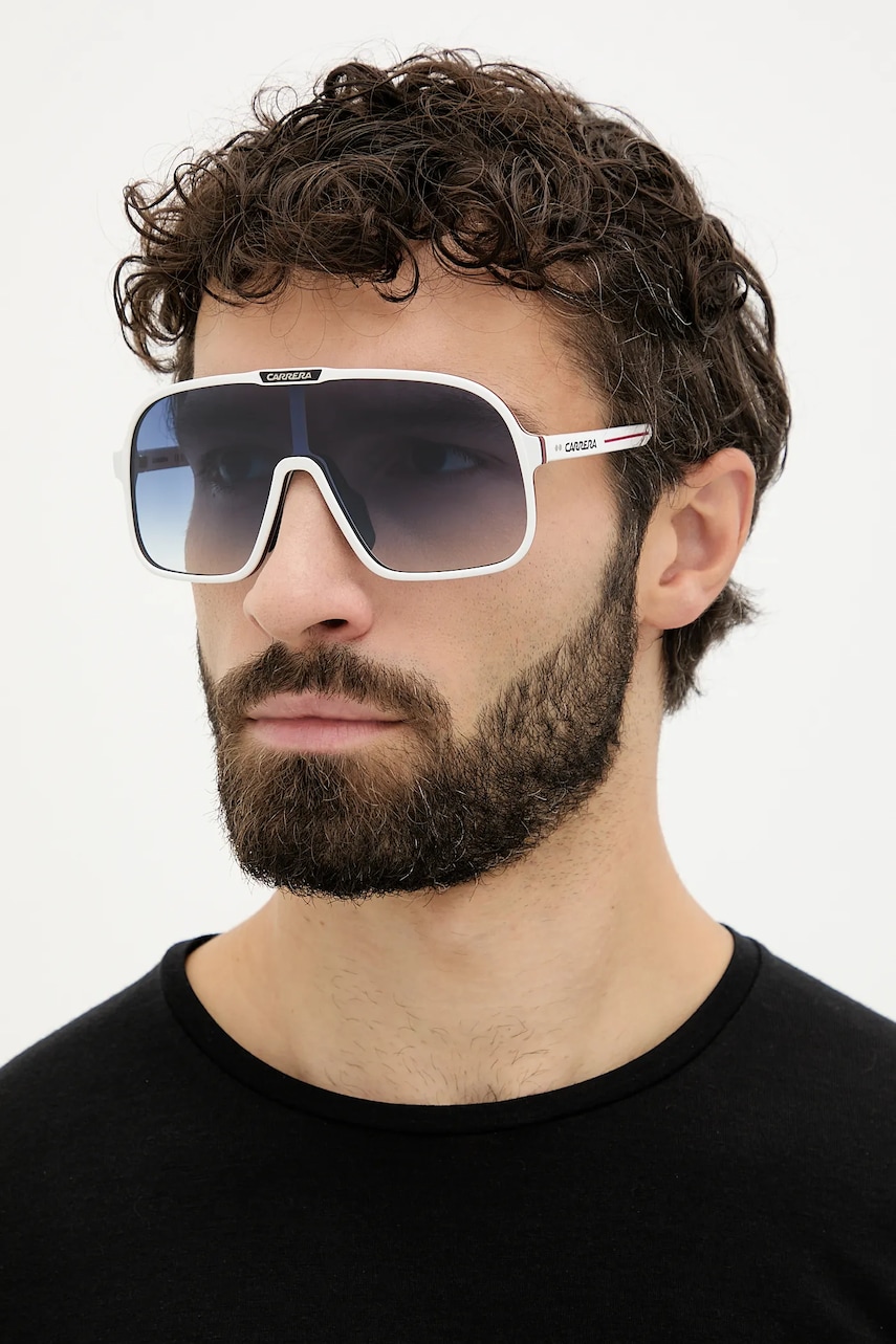 Γυαλιά ηλίου Carrera ανδρικά, χρώμα: άσπρο, C SPORT 11/S