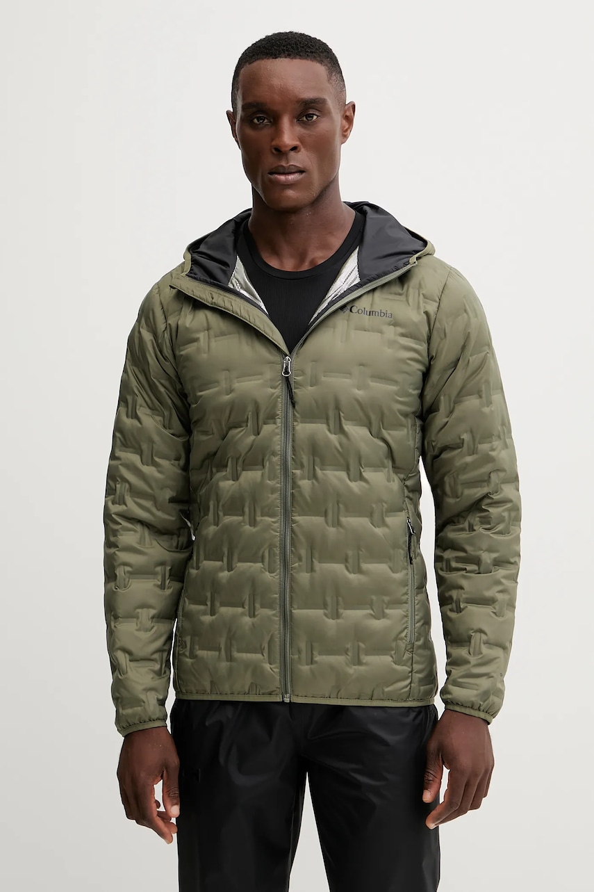 Μπουφάν Columbia Delta Ridge II χρώμα: πράσινο, 2086222