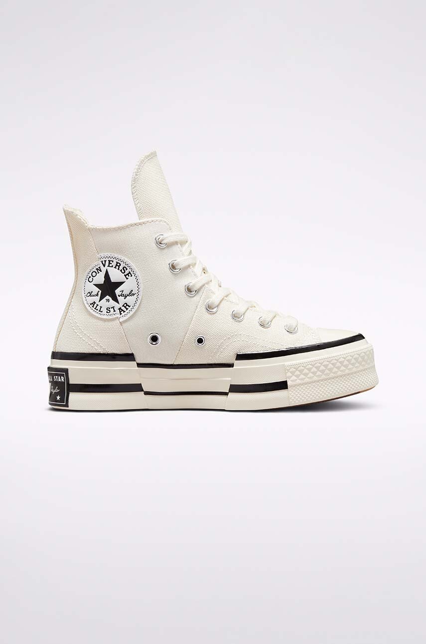 Πάνινα παπούτσια Converse Chuck 70 Plus χρώμα: άσπρο, A00915C F3A00915C