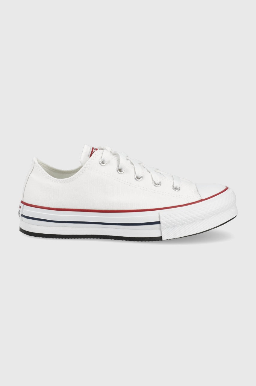 Πάνινα παπούτσια Converse Chuck Taylor , χρώμα: άσπρο