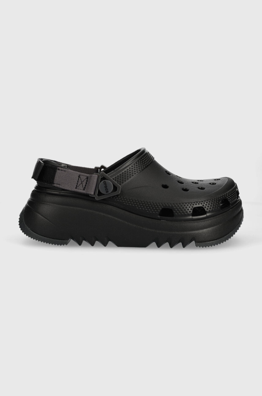 Παντόφλες Crocs Classic Hiker Xscape Clog Classic Hiker Xscape Clog χρώμα: μαύρο, 28365 IC0434 208365