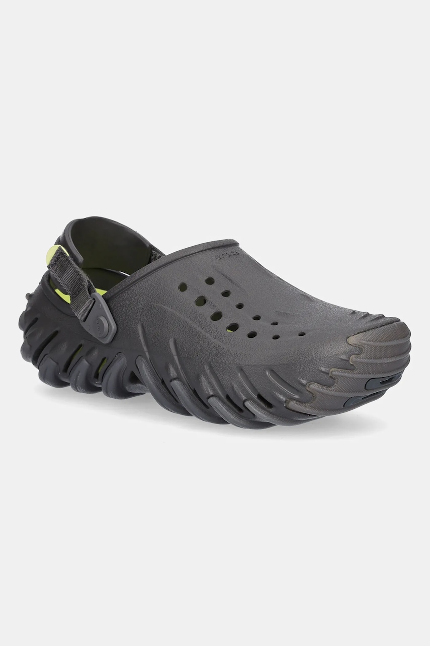 Παντόφλες Crocs Echo Icey Ro Clog χρώμα: γκρι, 211458