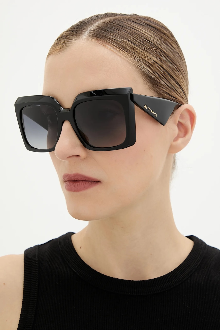 Γυαλιά ηλίου Etro χρώμα: μαύρο, ETRO 0117/S