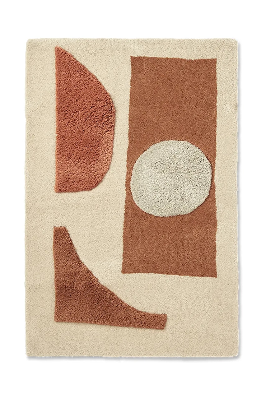 Μάλλινο χαλί ferm LIVING χρώμα: πολύχρωμο