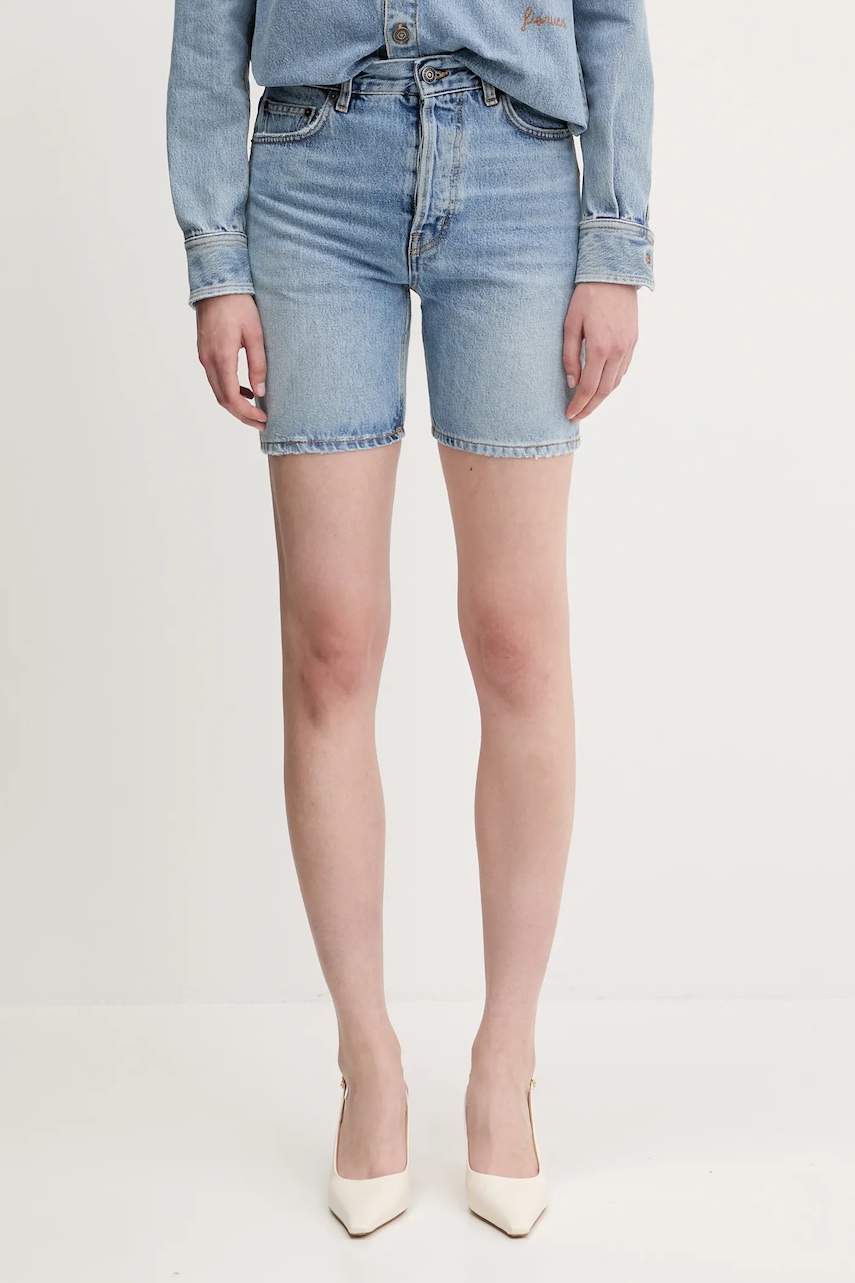 Τζιν σορτς Fiorucci Bermuda Denim χρώμα: μπλε, W02SMDSH316DN01DN01