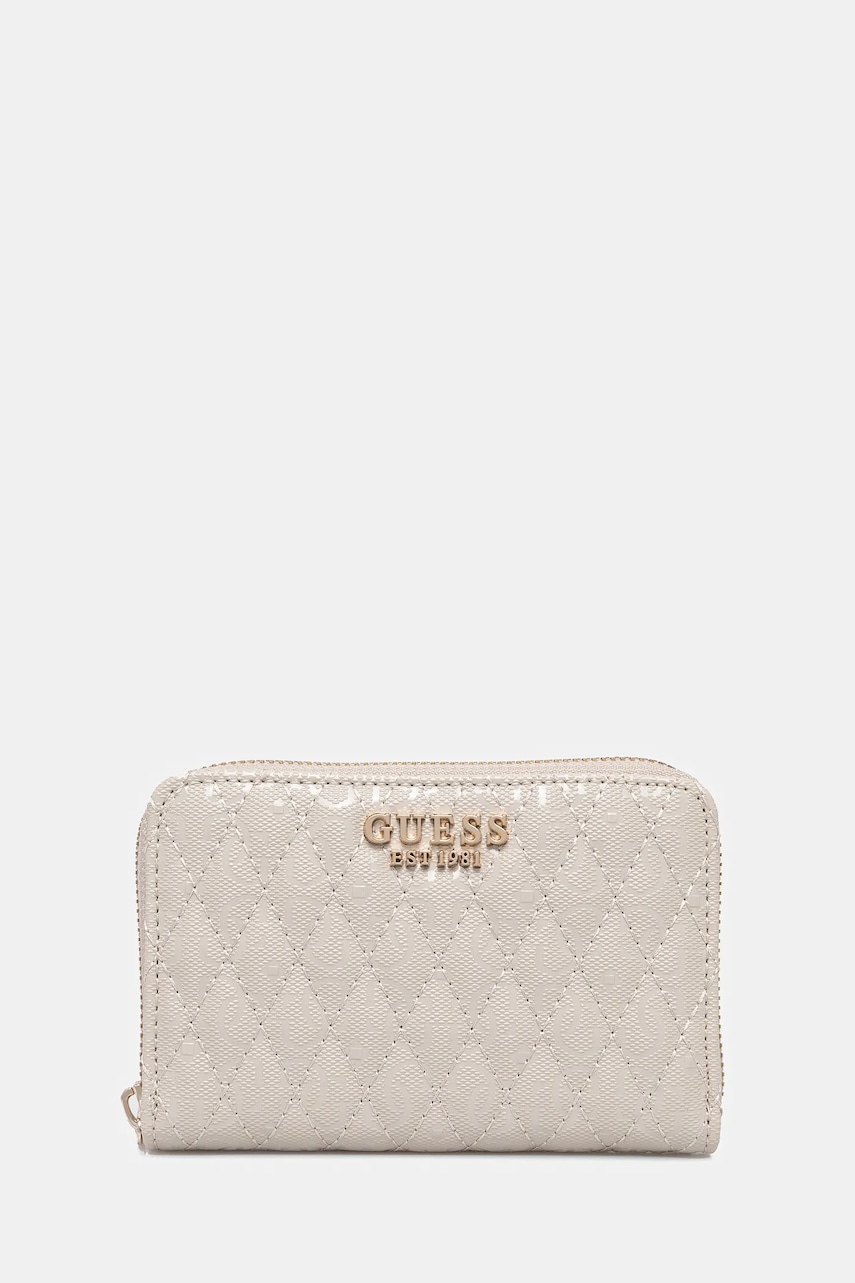 Πορτοφόλι Guess BETULA χρώμα: μπεζ, SWGG96 26140