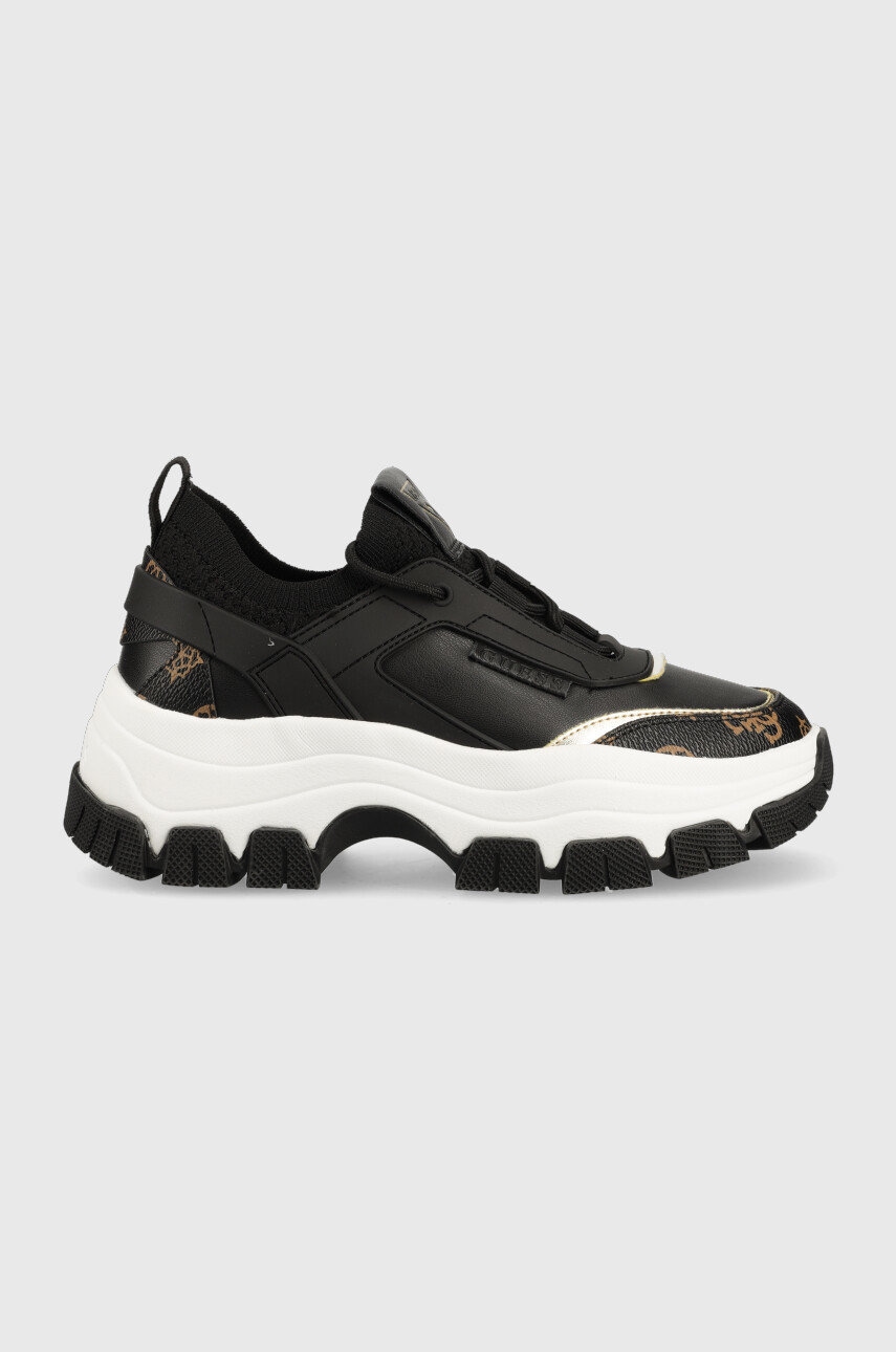 Αθλητικά Guess Braydin , χρώμα: μαύρο