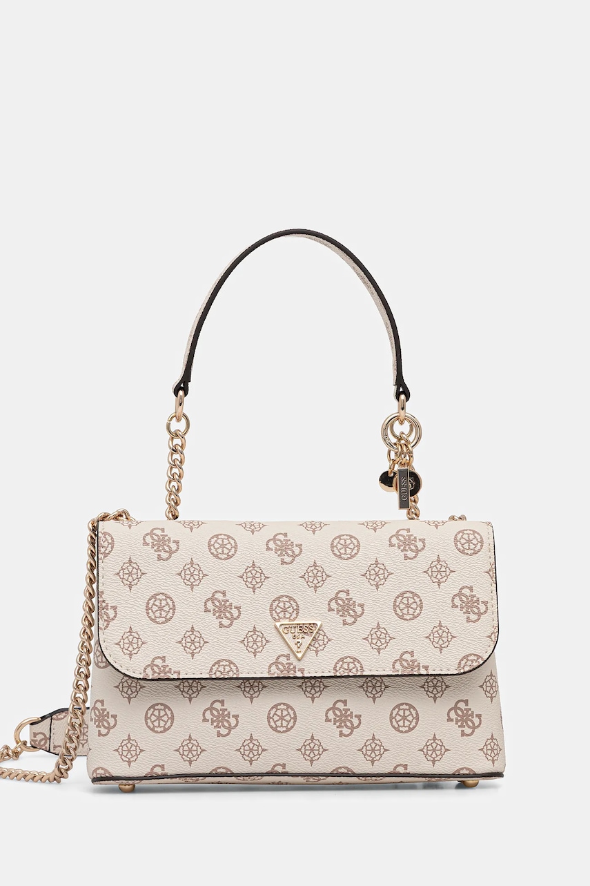 Τσάντα Guess DARYNA χρώμα: μπεζ, HWPG72 08200