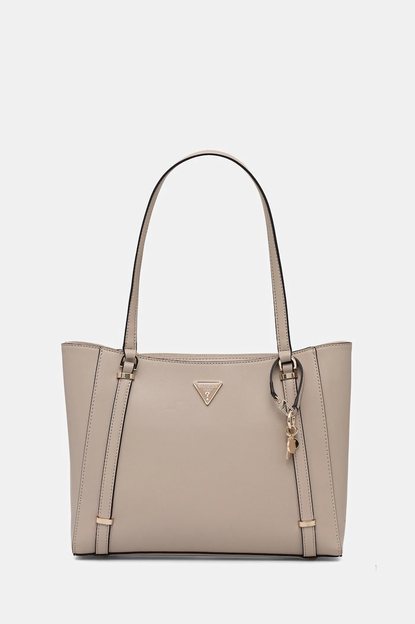 Τσάντα Guess DARYNA χρώμα: μπεζ, HWVG72 08230