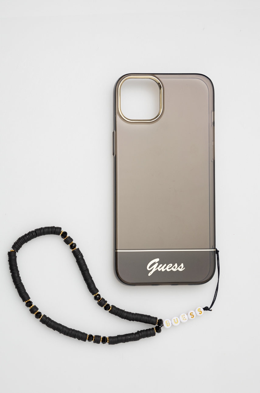 Θήκη κινητού Guess Iphone 14 Plus 6,7" χρώμα: μαύρο