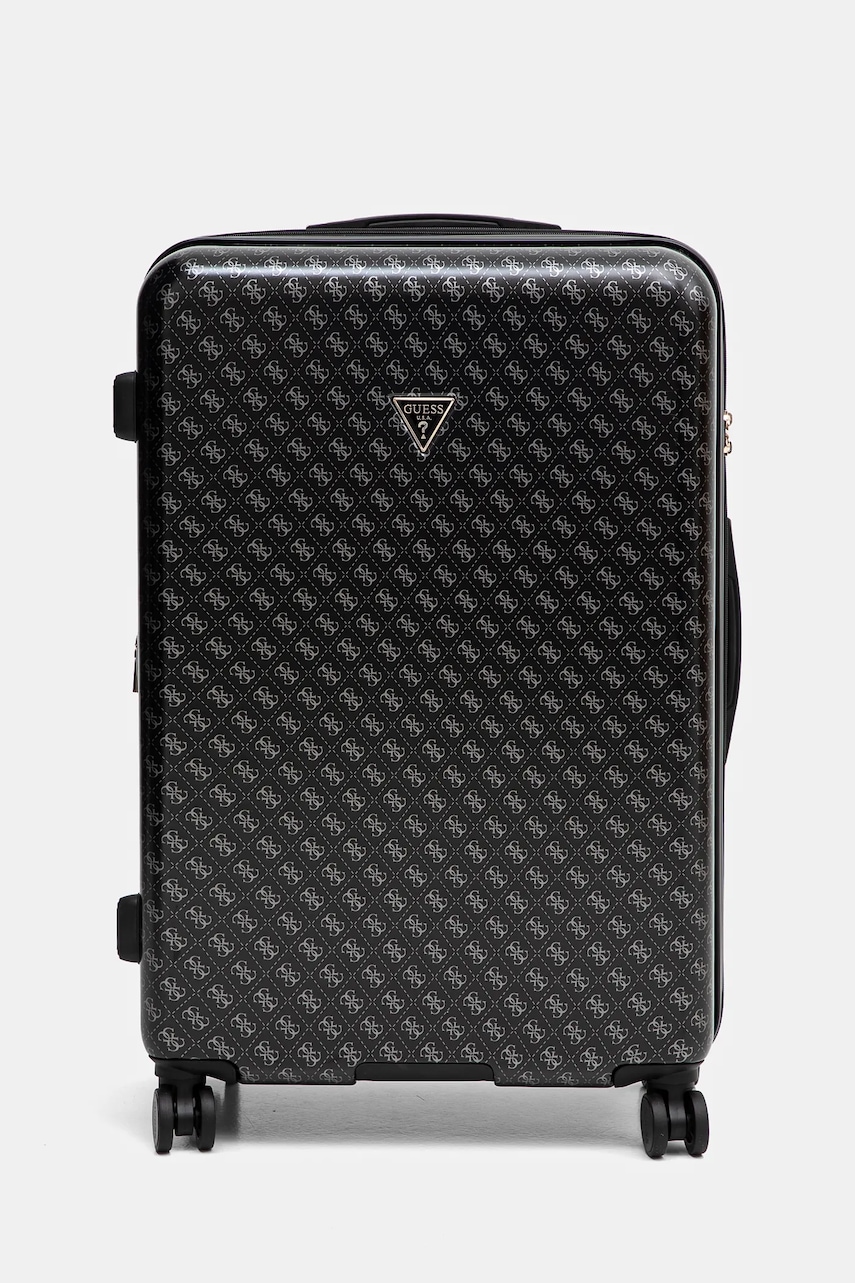 Βαλίτσα Guess JESCO χρώμα: μαύρο, TWE838 99880