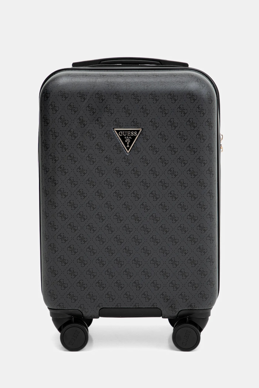 Βαλίτσα Guess JESCO χρώμα: μπεζ, TWHB83 89983