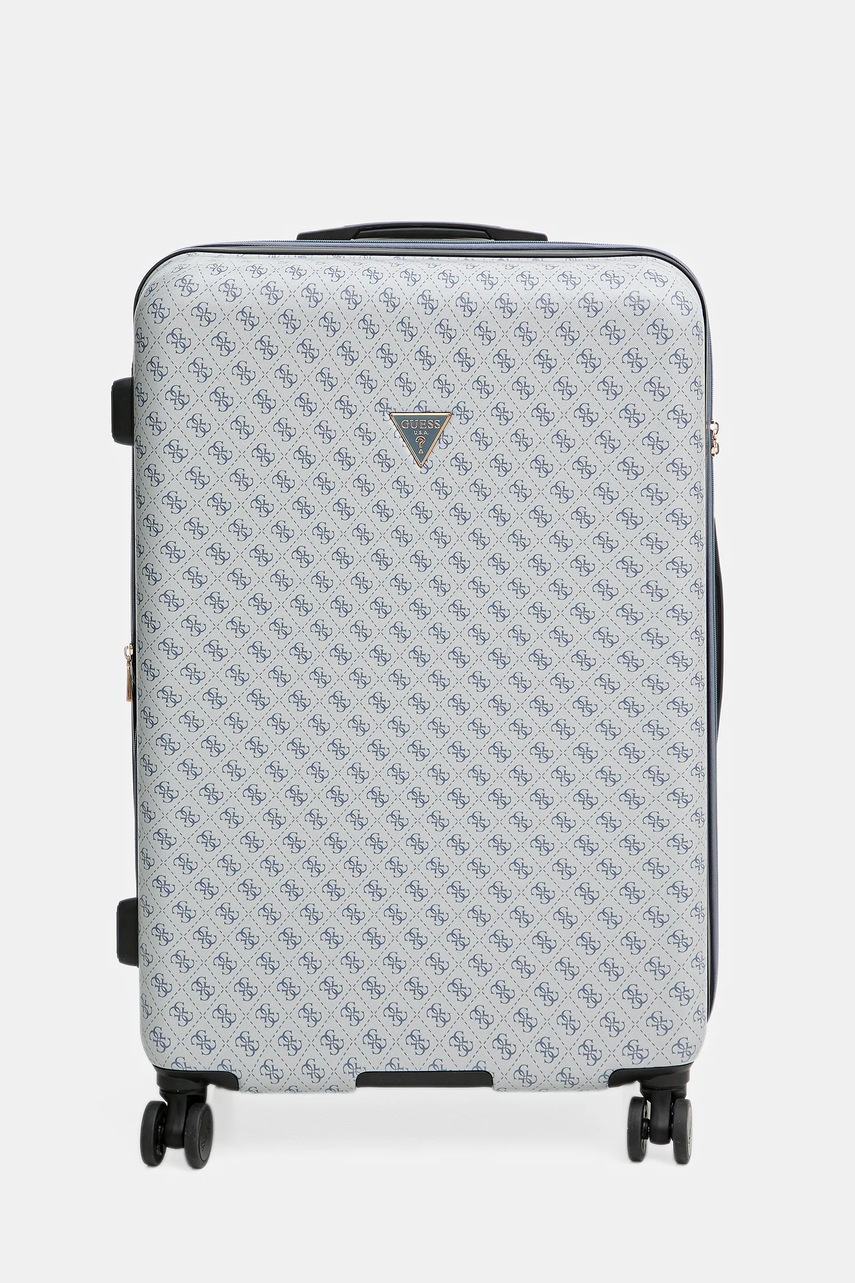 Βαλίτσα Guess JESCO χρώμα: καφέ, TWHB83 89988